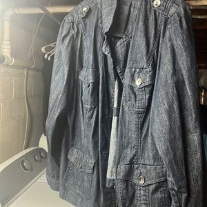 Calvin Klein womens jean coat